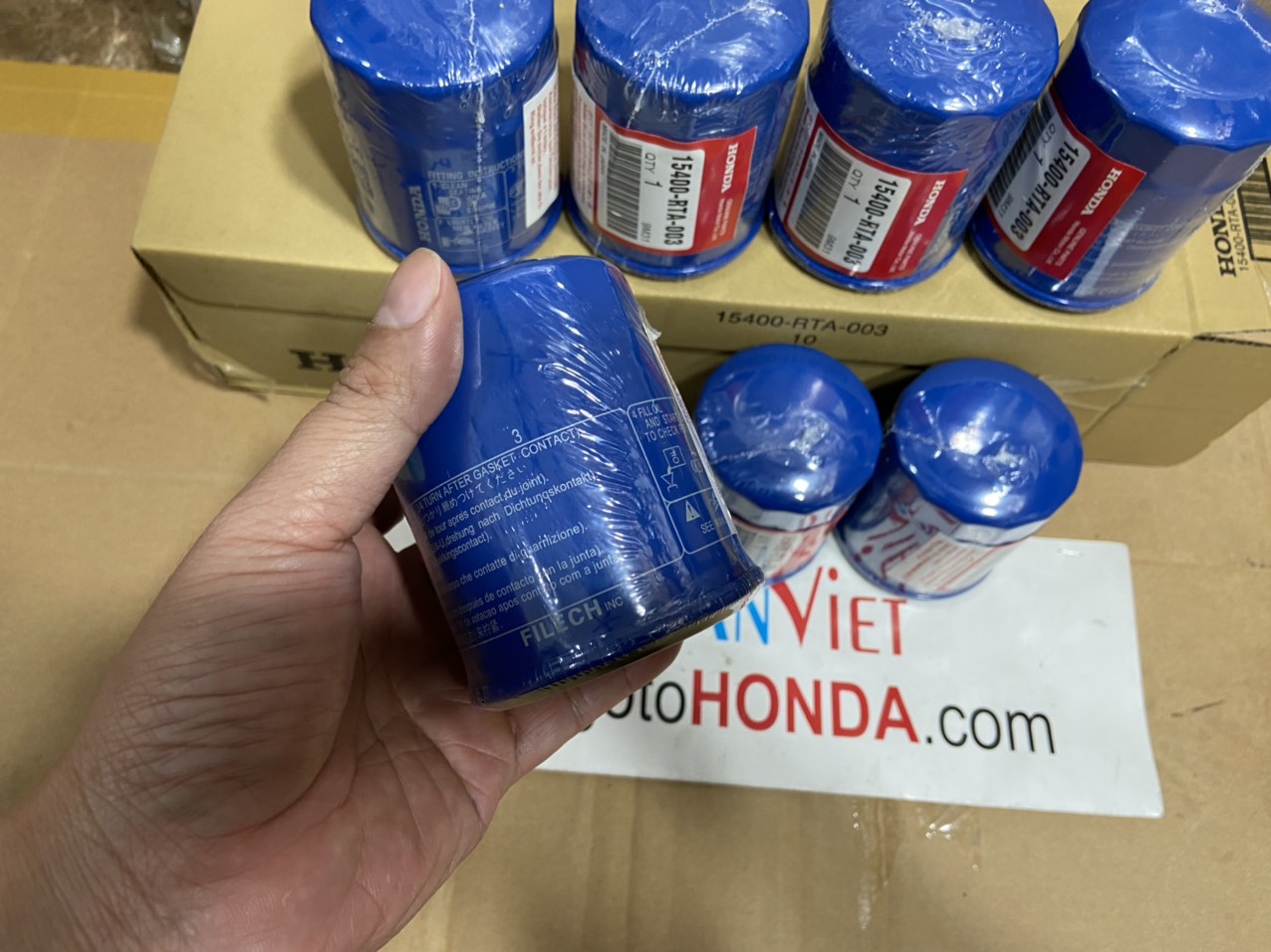 Lọc nhớt động cơ xe Honda BRIO